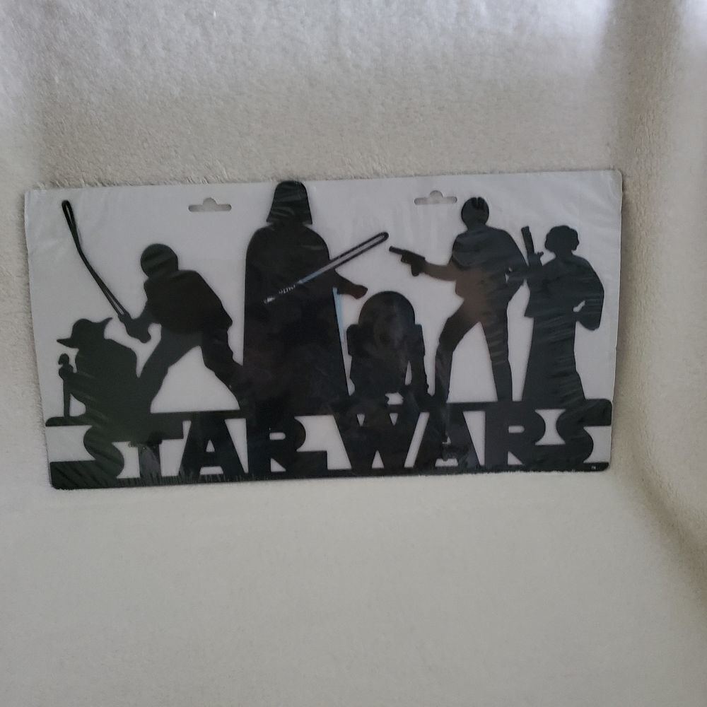 🍀NEW Star Wars Metal Sign - Picture 2 of 7